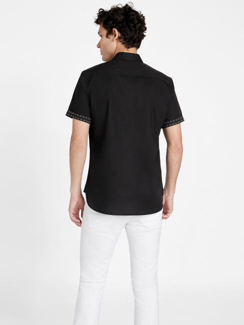 Tee Shirt Sancho Guess Noir De Jais