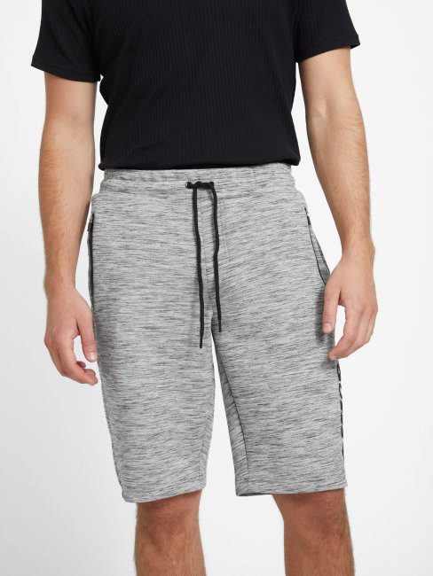 Short Logo Berto Guess Gris Clair Chiné