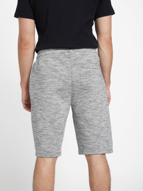 Short Logo Berto Guess Gris Clair Chiné