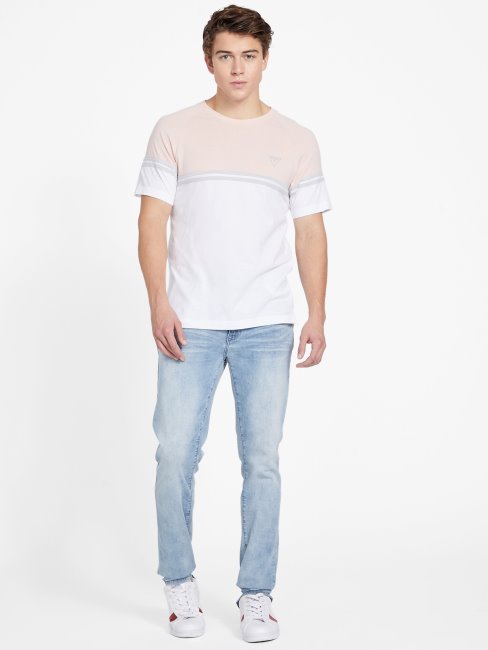 T-shirt éco Kido Colour-block Vapor Rose Guess