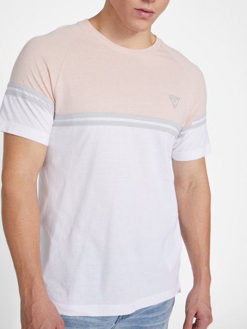 T-shirt éco Kido Colour-block Vapor Rose Guess