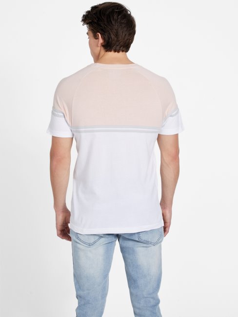 T-shirt éco Kido Colour-block Vapor Rose Guess