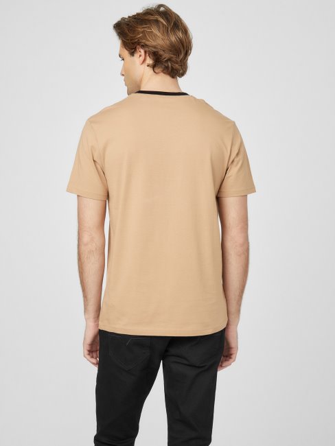 Tee Shirt Hauser Taupe Grillé Guess