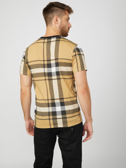 Tee Shirt Jet Noir Multi Hertz Guess