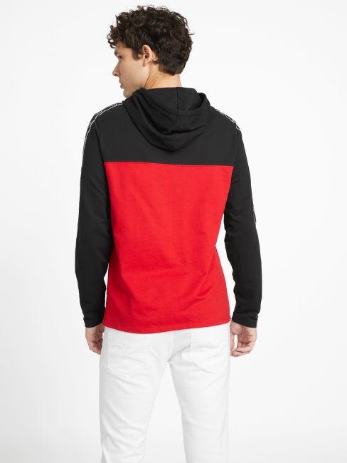 Sweat éco Rudy Rugby Rouge Guess