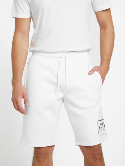 Short En Maille Hartley Blanc Pur Guess