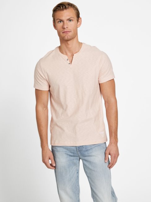 Tee Shirt Eco Ricky Vapor Rose Fendu Deviner