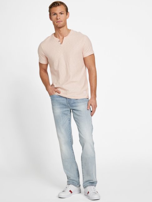 Tee Shirt Eco Ricky Vapor Rose Fendu Deviner