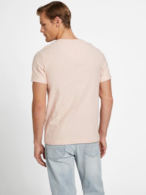 Tee Shirt Eco Ricky Vapor Rose Fendu Deviner