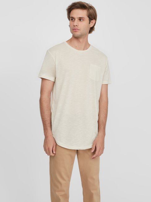 Vantor Longline Tee Guess Pierre De Sable