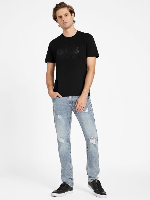 T-shirt à Logo Berrie Jet Noir Guess