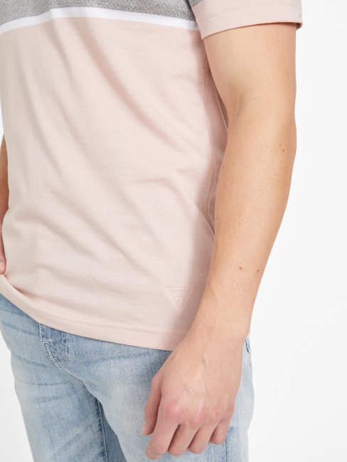 T-shirt Vapor Rose Multi Chucky Fendu à Rayures Guess