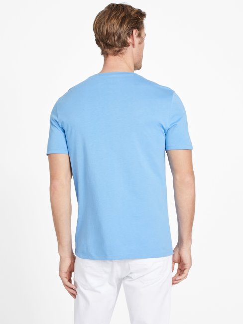 Tee Shirt Campanula Guess Echo Gustavo Ras Du Cou