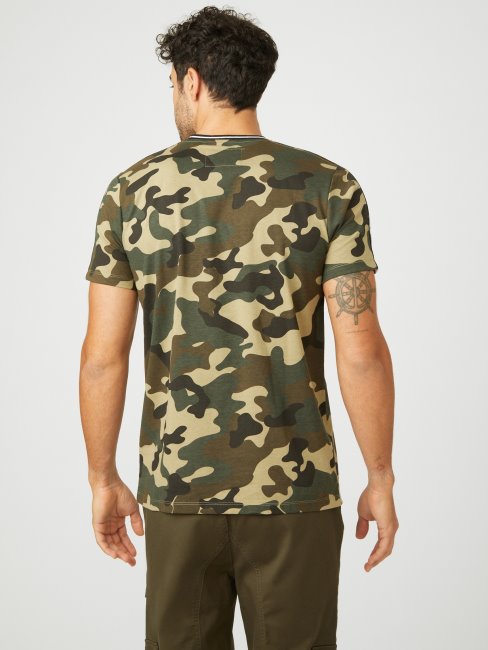 T-shirt à Logo Hyatt Camo Camouflage