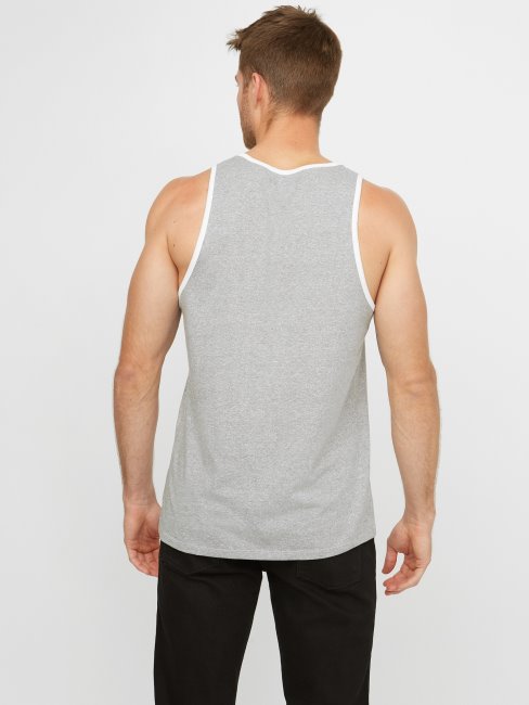 Vrai Blanc Multi Débardeur Roy Chiné Guess