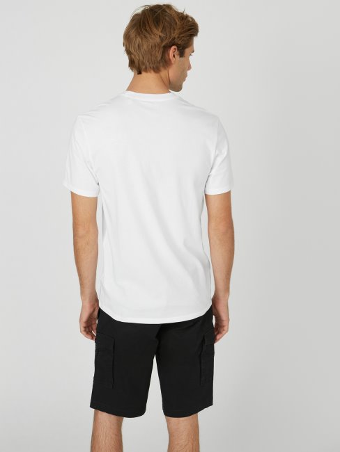 Bolton Logo Crew Blanc Pur Deviner