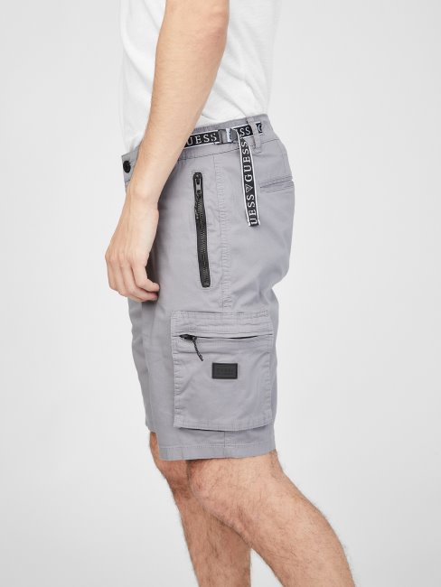 Karius Popeline Short Guess Gris Aimant