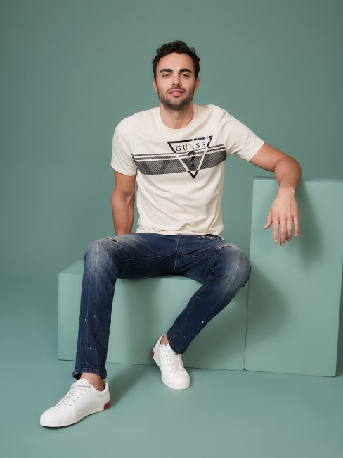 Tee Shirt Chino Pekah Logo Guess