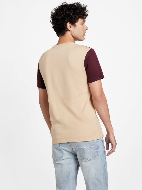 T-shirt à Col Rond Avec Logo Davion Guess G118