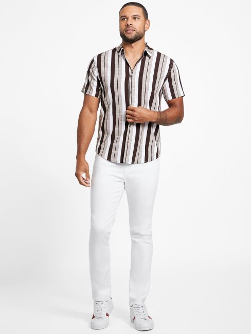 Tarte Aux Châtaignes Chemise à Rayures Naria Guess