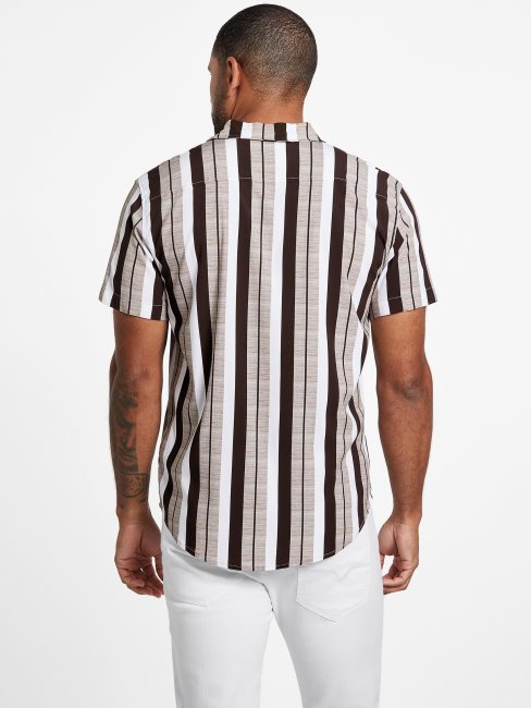 Tarte Aux Châtaignes Chemise à Rayures Naria Guess