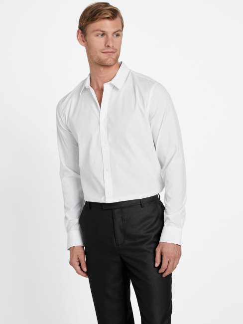 Guess Nuisette Texturée Greyjoy Blanc Pur