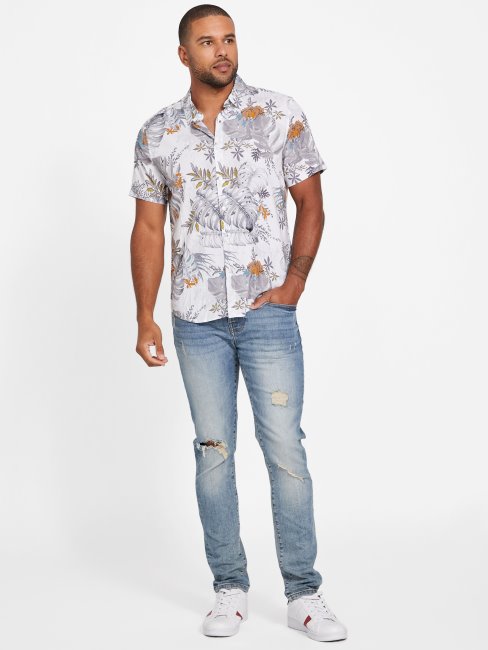 Tee Shirt Eco Morris Tropical Guess Camo Transitionnel