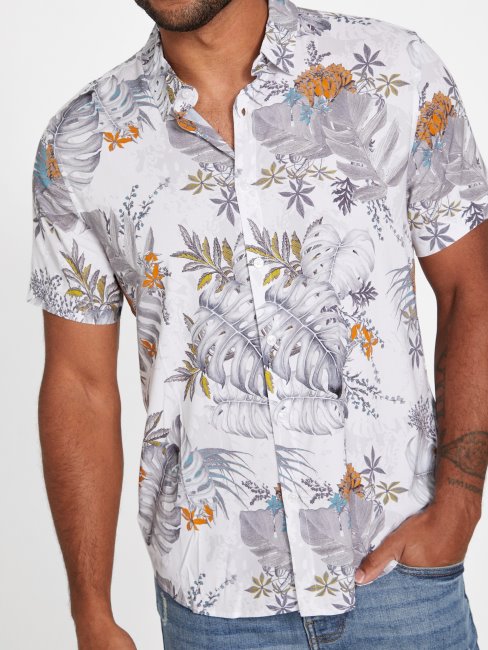 Tee Shirt Eco Morris Tropical Guess Camo Transitionnel