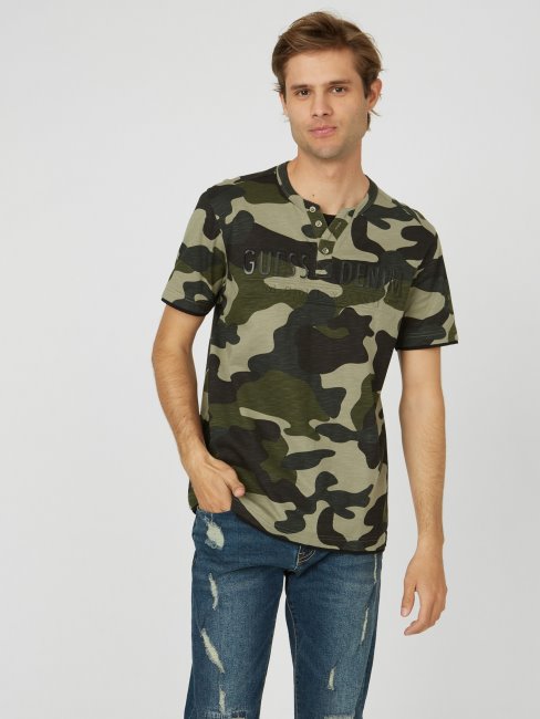 Tee Shirt Camouflage Edgar Henley Deviner