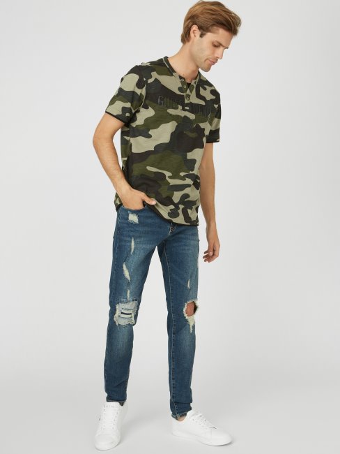 Tee Shirt Camouflage Edgar Henley Deviner