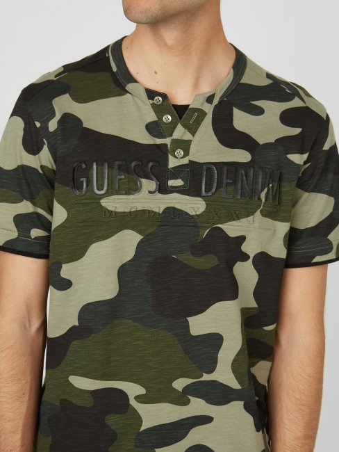 Tee Shirt Camouflage Edgar Henley Deviner