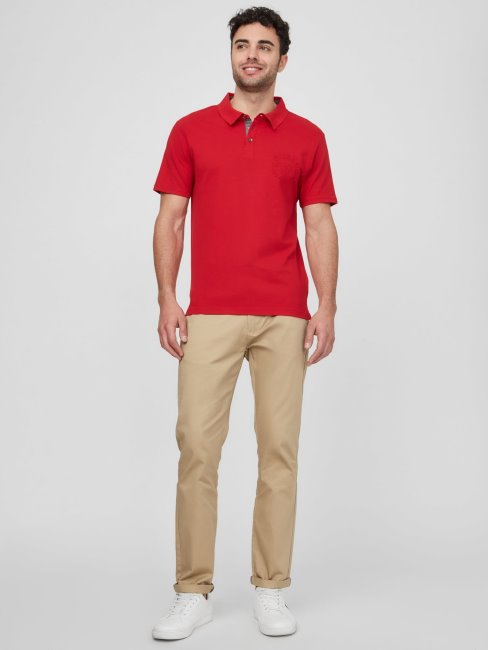Polo Devinez Rugby Rouge Keith