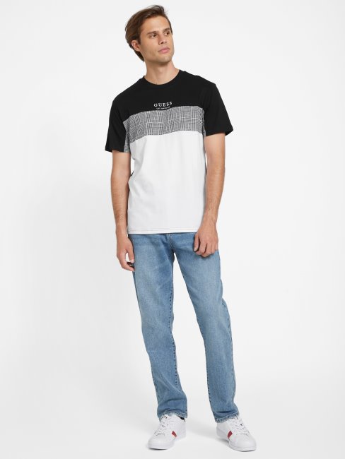 T-shirt à Col Ras Du Cou Karten Noir Jet Devinez