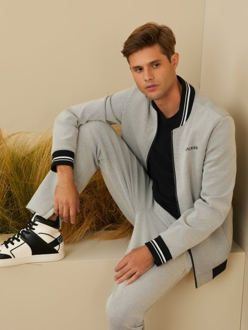 Veste De Vol Texturée Jett Guess Gris