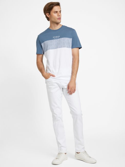 T-shirt à Col Rond Deep Neptune Cartes à Deviner