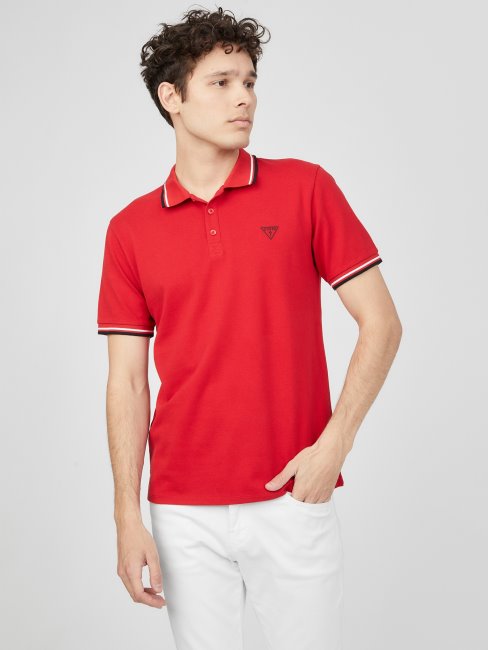 Polo Rugby Rouge Guess Allen