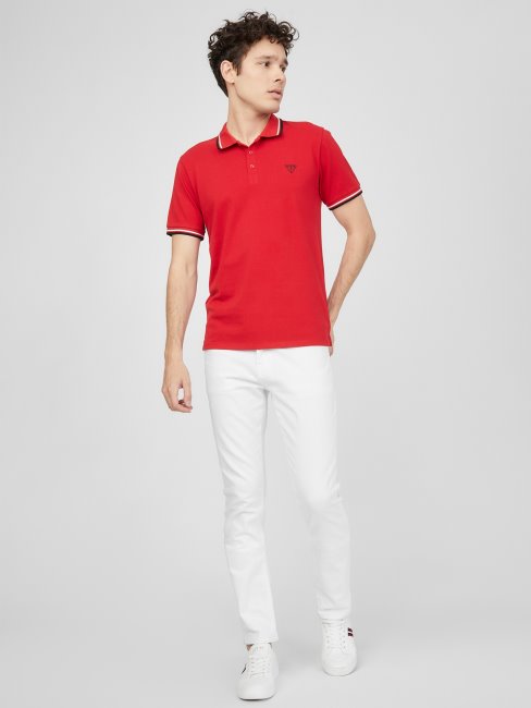 Polo Rugby Rouge Guess Allen