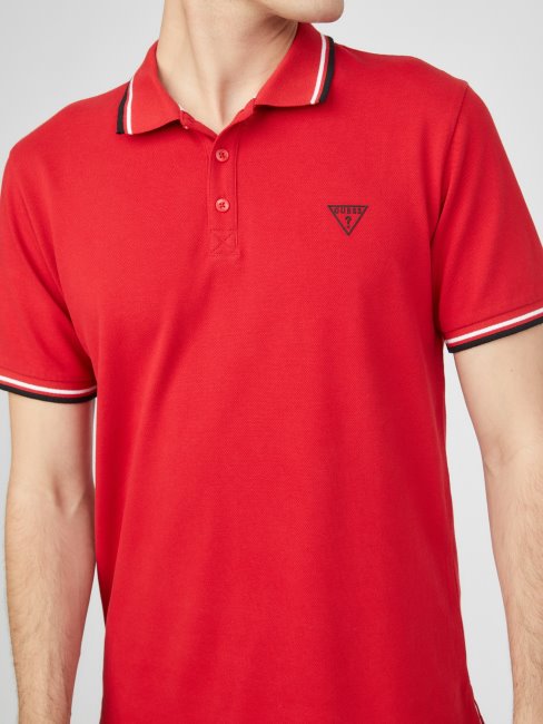 Polo Rugby Rouge Guess Allen