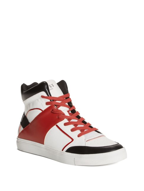 Guess Pelso Baskets Montantes Blanches