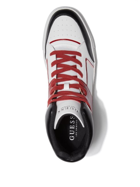 Guess Pelso Baskets Montantes Blanches