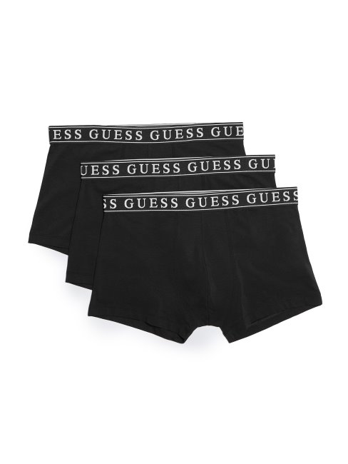 Lot De 3 Boxers Elvin Noir De Jais
