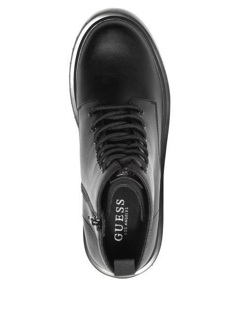 Bottes Motardes Noires Guess