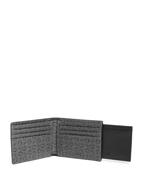 Portefeuille Porte-billets Charbon Guess Carter