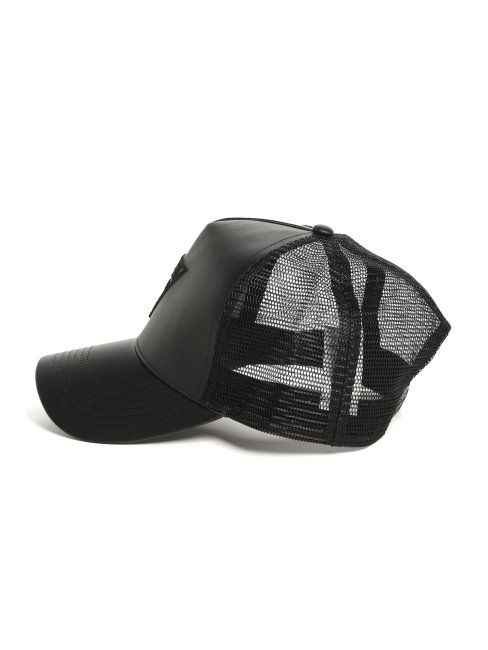 Casquette Trucker En Maille Max Guess Charbon