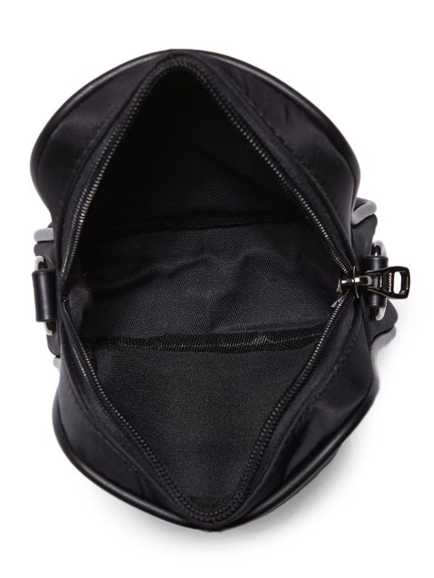 Guess Sac à Bandoulière Noir En Nylon Avec Logo