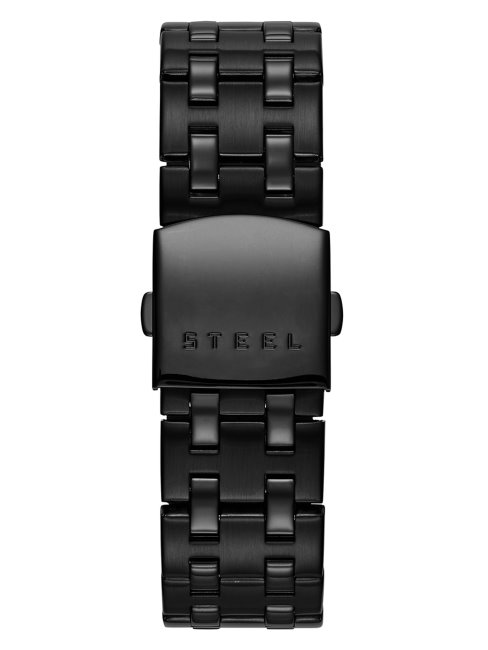 Devine Pas De Montre Analogique Noire De Couleur