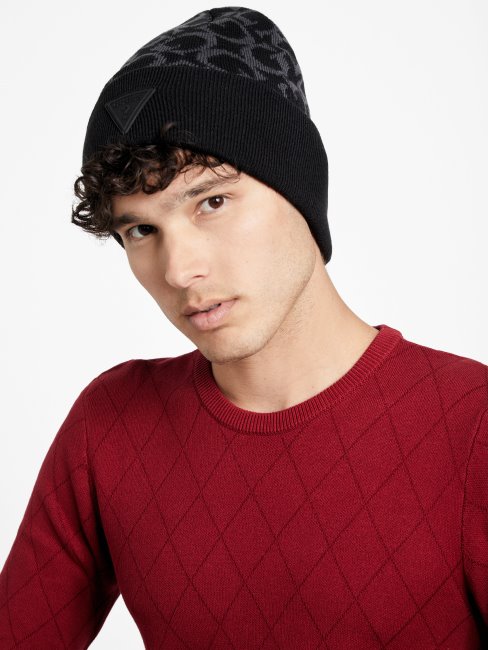 Bonnet à Logo Imprimé Guess