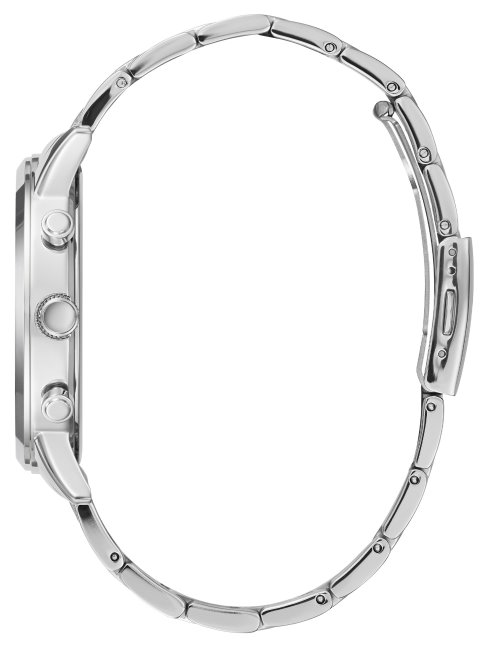 Montre Guess Multifonction Argentée Et Bleue Argent