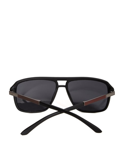 Lunettes De Soleil Navigateur Noir Guess
