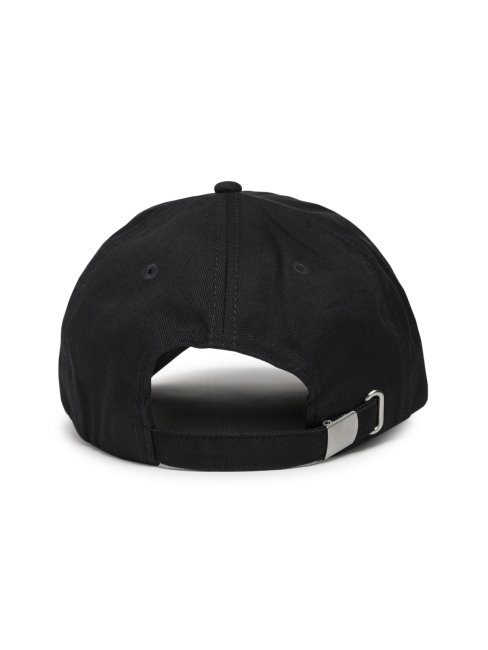 Guess Caoutchouc Triangle Logo Casquette De Baseball Bleu Marine